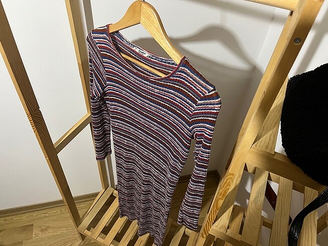 Pull and Bear Elbise Triko