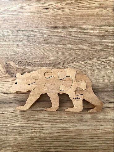 Beden Renk Unique ahşap puzzle