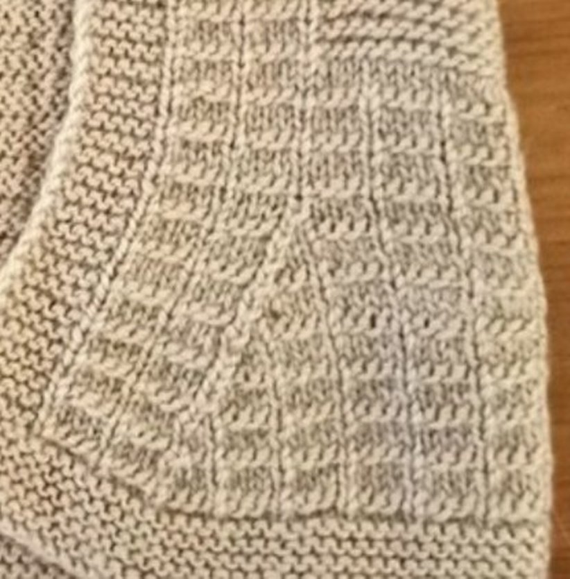 Kadın Bej Bohem Örgü Süveter - Görsel 2