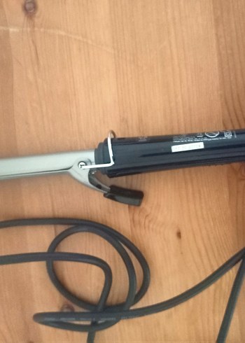 Bej Gri Seramik Plakalı Saç Maşası 25mm - Görsel 4