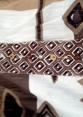 Bohem Desenli Midi Hamile Etek - Görsel 2