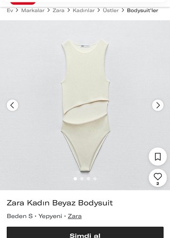 Zara Zara Bodysuit