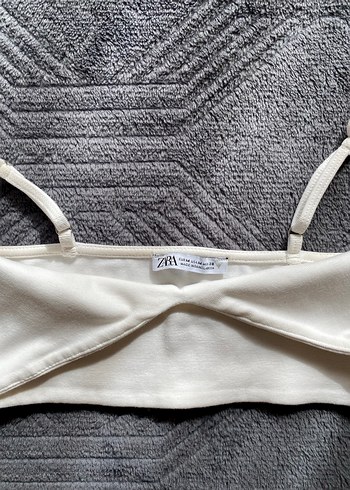 Beyaz Midi Spor Bralet - Görsel 3