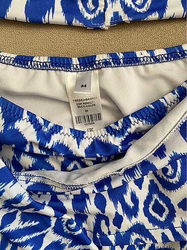 xs Beden mavi Renk Bikini Altı