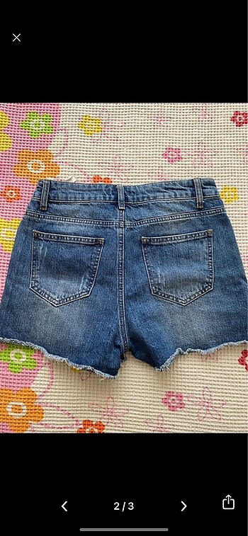 Tiffany Tomato Jean Şort