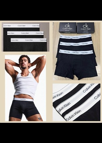 Calvin Klein ithal ürün boxer - Görsel 2