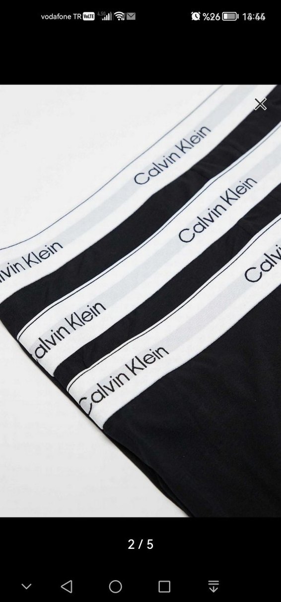 Calvin Klein ithal ürün boxer - Görsel 3