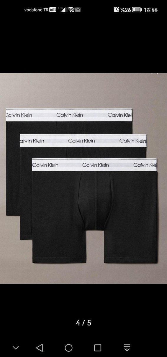 Calvin Klein ithal ürün boxer - Görsel 5