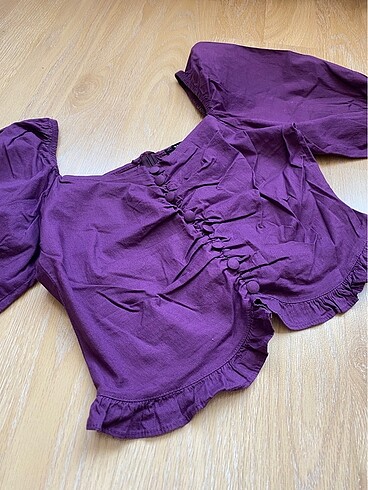 Trendyol & Milla Mor crop bluz