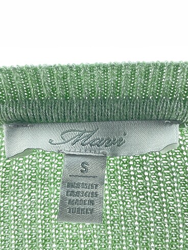 s Beden yeşil Renk Mavi Jeans Kazak / Triko %70 İndirimli.