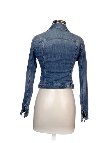 xs Beden Mavi Jeans Kot Ceket %70 İndirimli.