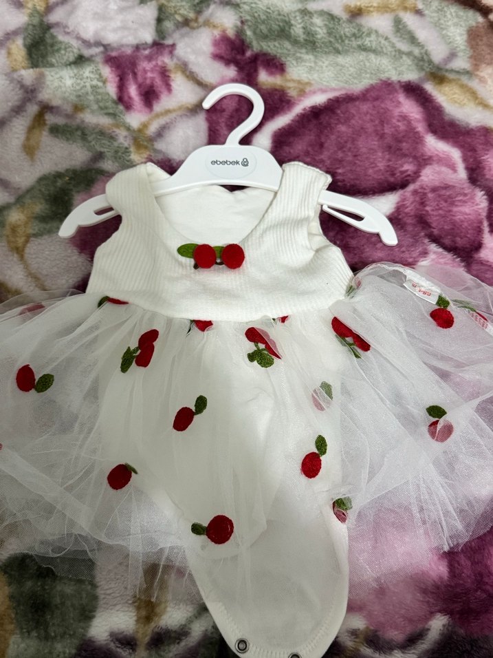 Beyaz Renkli Bebek Askısı 89 cm - Görsel 3