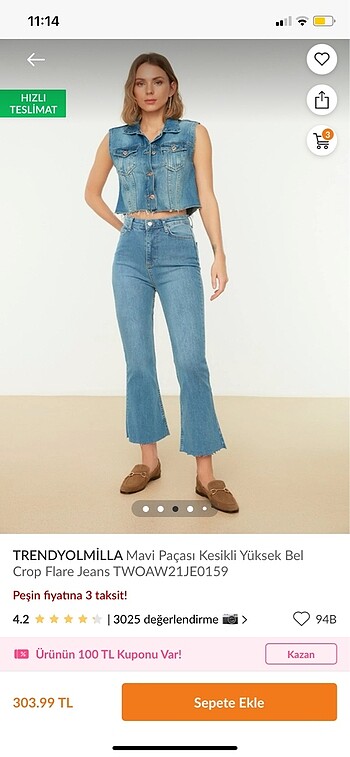 Flare jean