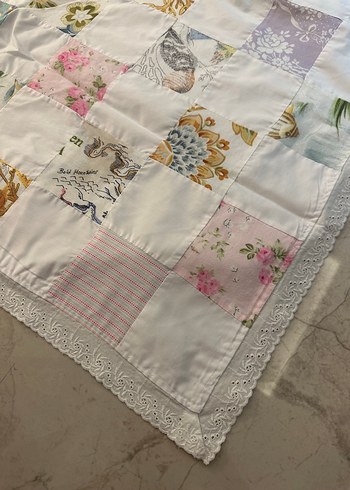 Patchwork bebek çok amaçlı örtü - Görsel 6