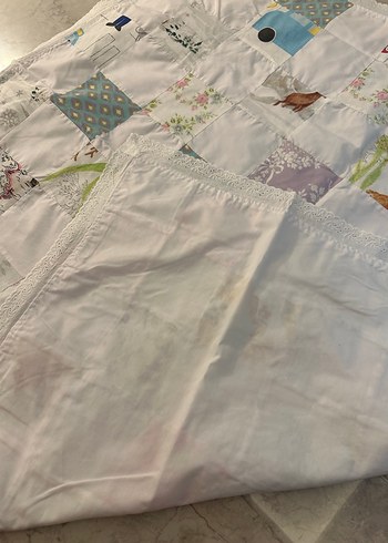 Patchwork bebek çok amaçlı örtü - Görsel 7