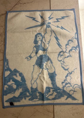 Bebek battaniyesi kışlık mavi beyaz - Görsel 6