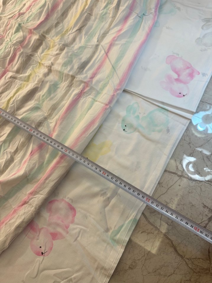 Bebek tavşanlı nevresim takımı - Görsel 3