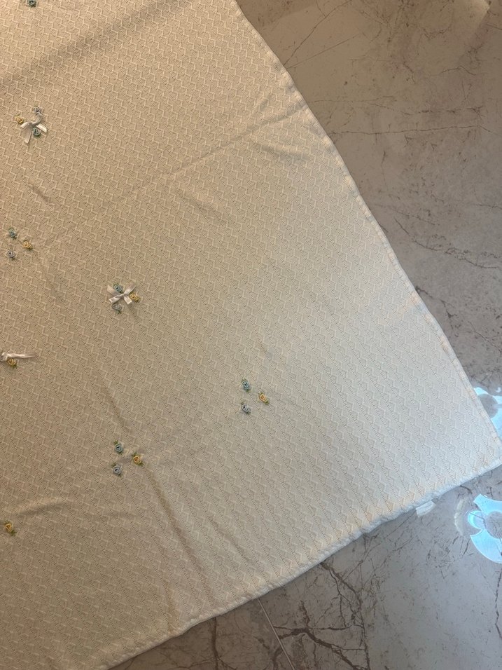 Sevil bebe triko bebek battaniyesi - Görsel 3