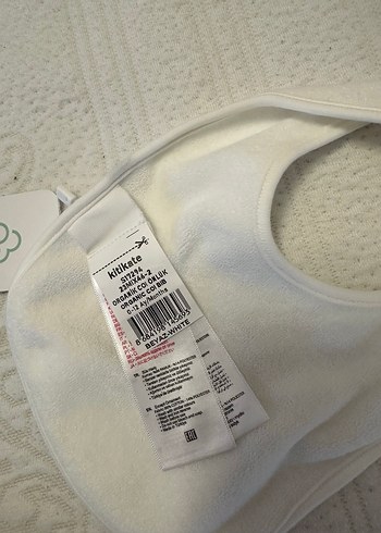 Kitikate Organik coi bebek önlüğü - Görsel 5