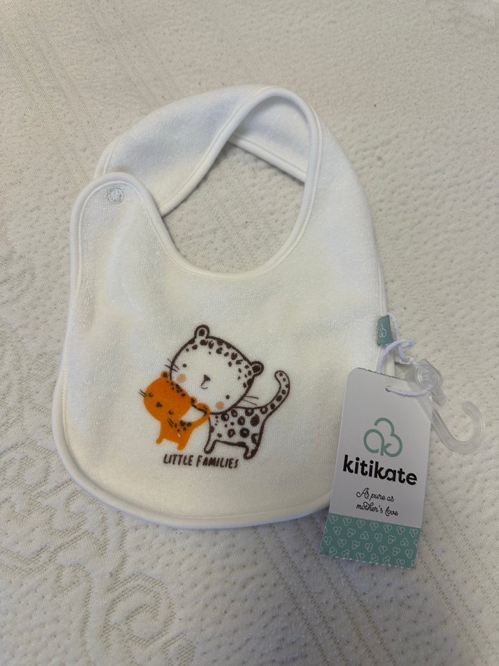 Kitikate Organik coi bebek önlüğü - Görsel 2