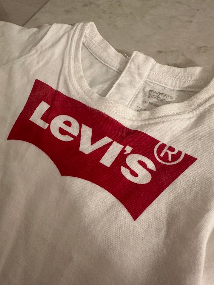 Levi's Beyaz bebek Tişört - Görsel 3