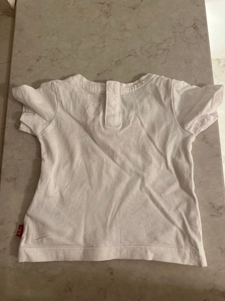 Levi's Beyaz bebek Tişört - Görsel 5