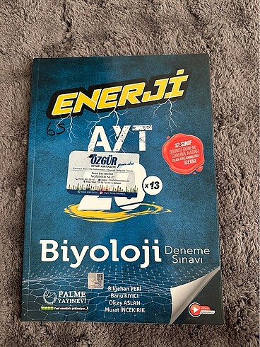 ayt biyoloji deneme