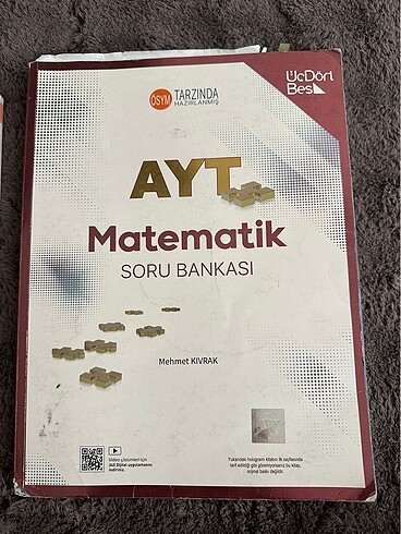 ayt matematik üçdörtbeş soru bankası