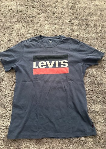 Levis Levi S Lacivert Bisiklet Yaka Tisort