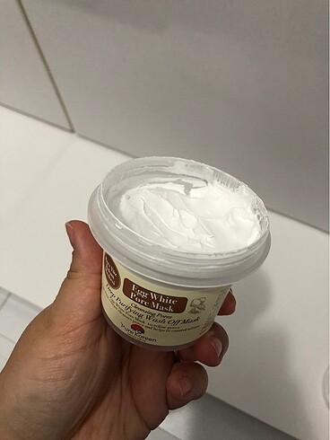 Egg white pore mask - Görsel 2