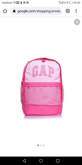 Gap okul sırt çantası