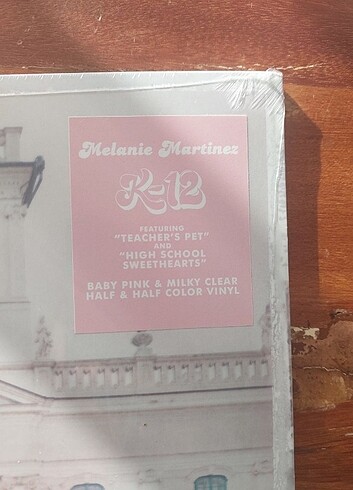 Diğer Melanie martinez k12 pembe şeffaf limited Edition plak