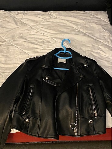 Bershka deri ceket (crop)