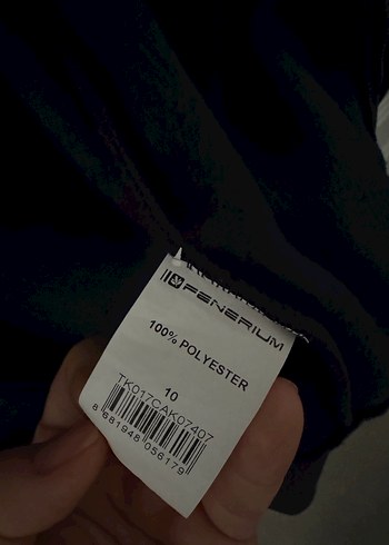 Fenerbahçe Erkek Lacivert Fermuarlı Sweatshirt - Görsel 6