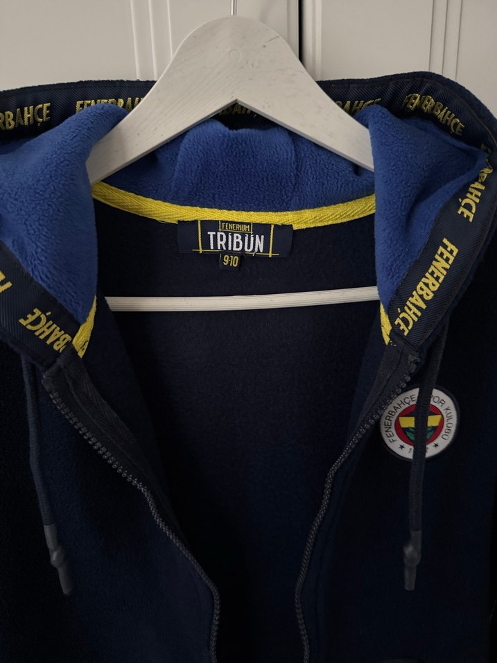 Fenerbahçe Erkek Lacivert Fermuarlı Sweatshirt - Görsel 4