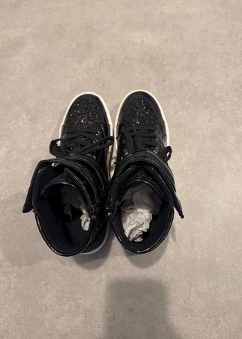 ALDO SIFIR Siyah Baskılı Spor Ayakkabı - Görsel 4