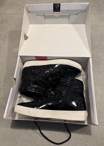 ALDO SIFIR Siyah Baskılı Spor Ayakkabı - Görsel 2