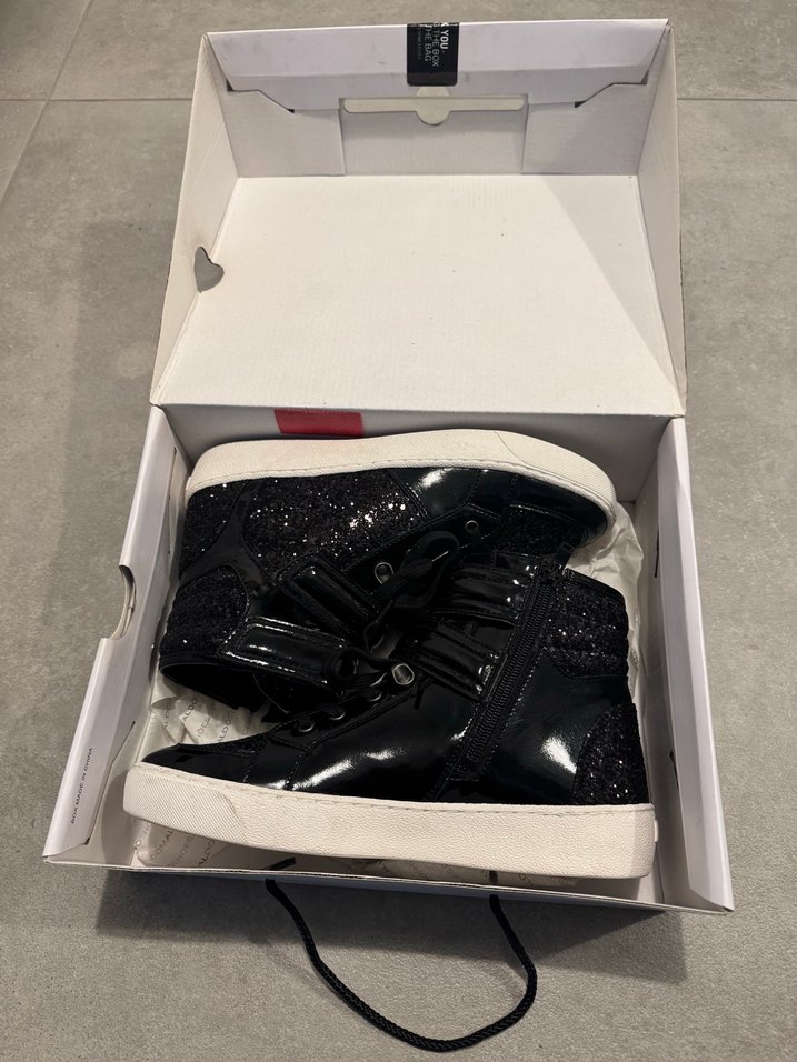 ALDO SIFIR Siyah Baskılı Spor Ayakkabı - Görsel 2