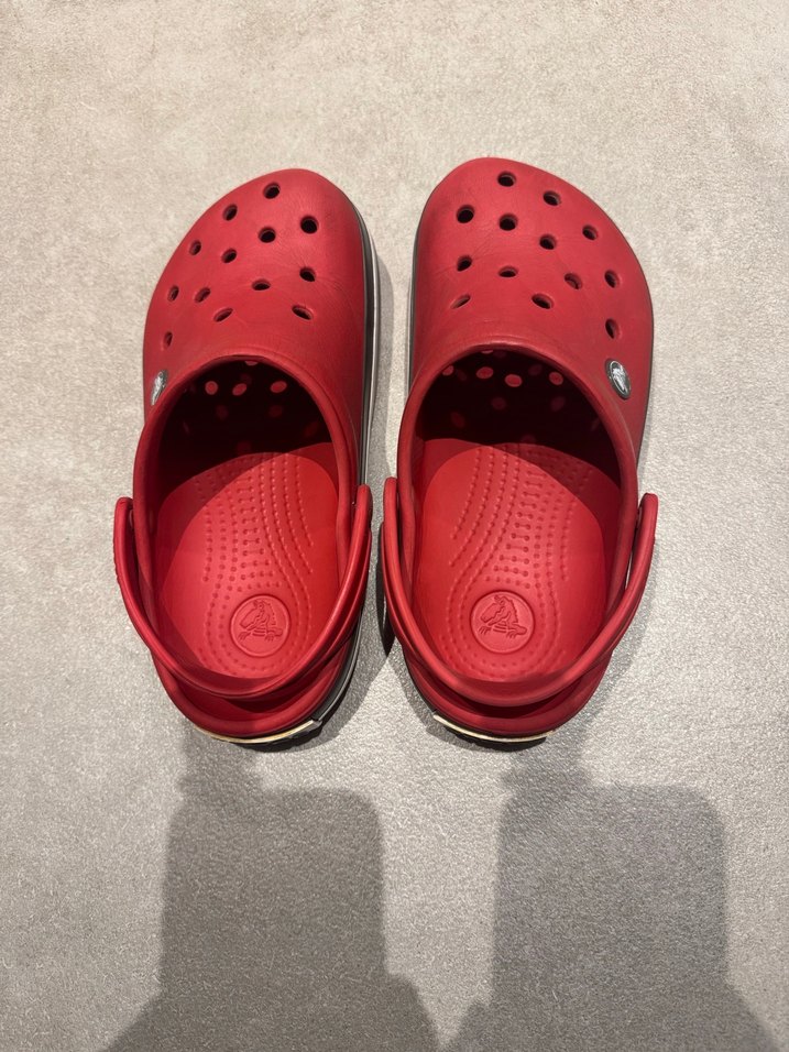 Kırmızı Unisex Crocs Terlik - Görsel 2