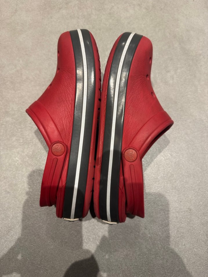 Kırmızı Unisex Crocs Terlik - Görsel 5