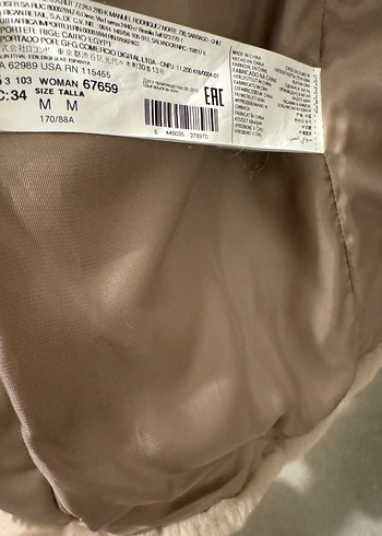 Mango Kürk Ceket - Görsel 10