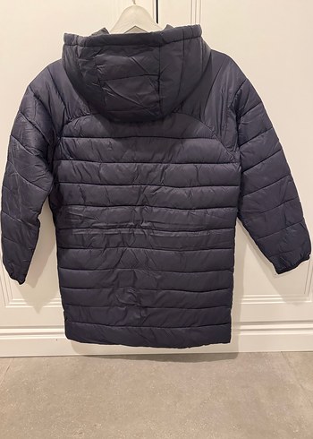 ZARA Erkek Çocuk Lacivert Fermuarlı Kapüşonlu Mont - Görsel 3