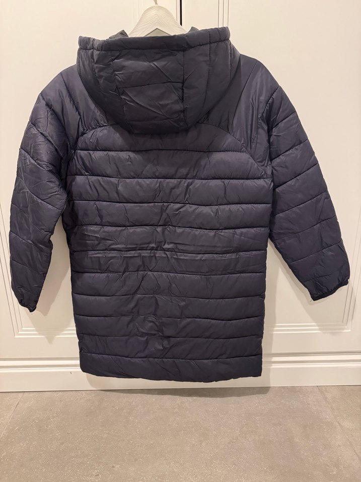 ZARA Erkek Çocuk Lacivert Fermuarlı Kapüşonlu Mont - Görsel 3