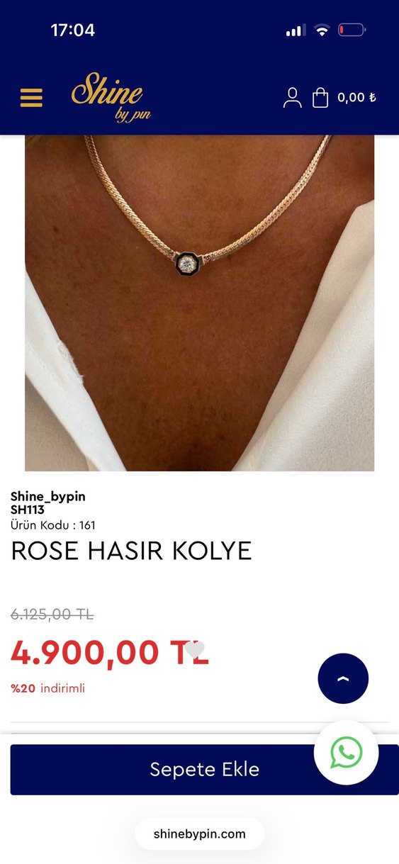 Şıklığın Simgesi: Shine Gümüş Üzeri Altın Kaplama Zincir Kolye — görsel 6/6