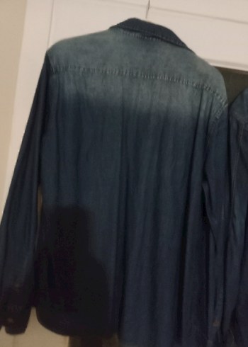 İKİ ADET KOT GOMLEK L BEDEN - Görsel 10