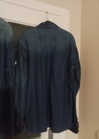 İKİ ADET KOT GOMLEK L BEDEN - Görsel 9