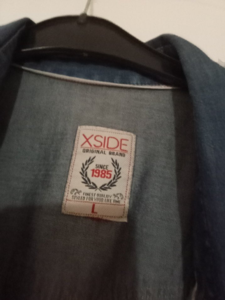 İKİ ADET KOT GOMLEK L BEDEN - Görsel 2