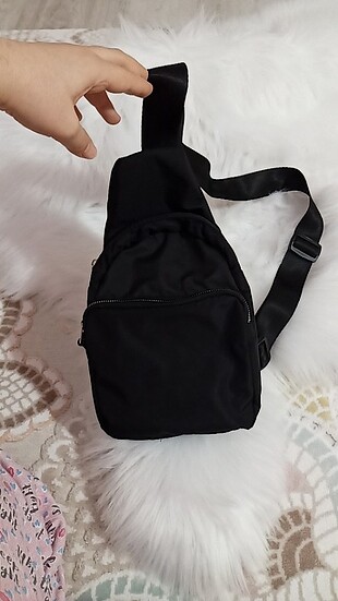 Beden siyah Renk Kanguru kol omuz sırt bel çantası
