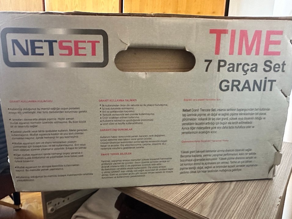 Granit tencere seti - Görsel 3