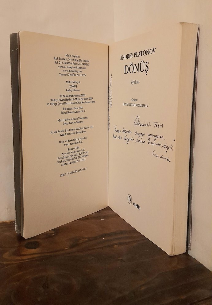 Andrey Platonov - Dönüş Öyküler Kitabı - Görsel 4